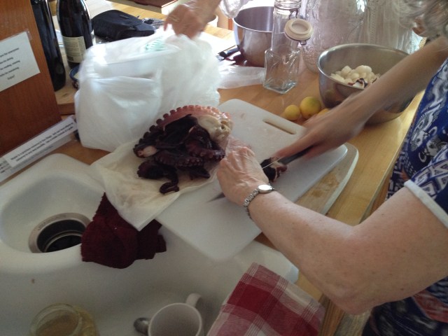 Chop goes the Octopus!